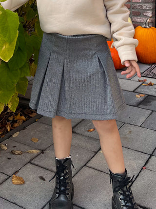 Everyday Pleated Skort / Grey