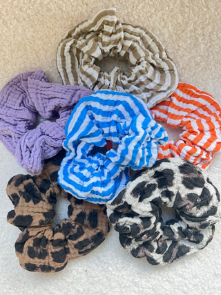 Scrunchie Cotton / Lila