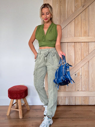 Multiway Top / Olive Green