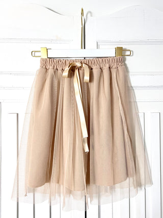 Little Tule Skirt / Beige