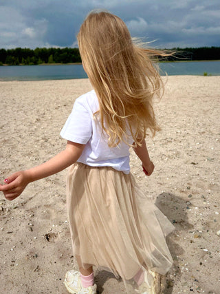 Little Tule Skirt / Beige