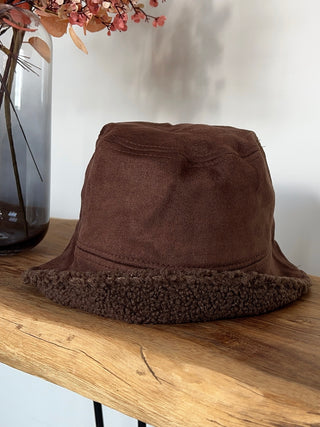 Teddy Bucket Hat / Brown