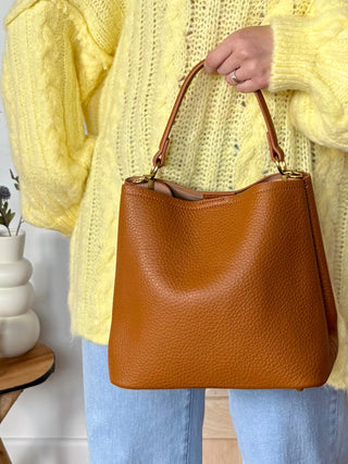 Bucket Handbag / Camel